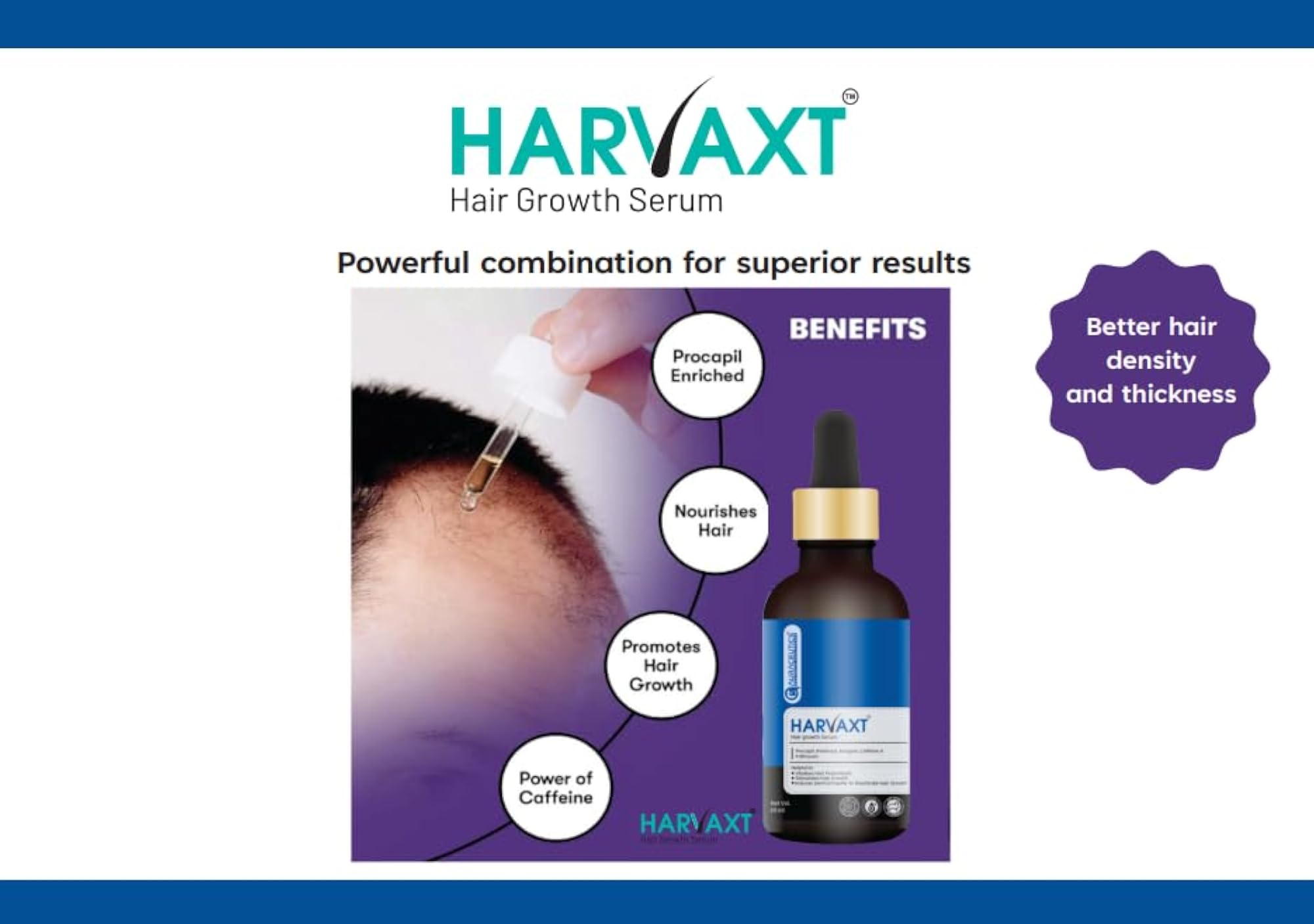 Hair Growth Serum with Procapil, Redensyl, and Anagain